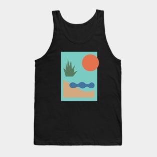 Abstract vibes Tank Top